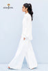 Asim Jofa - White Shirt AJDT-15 (1-PC) STITCHED