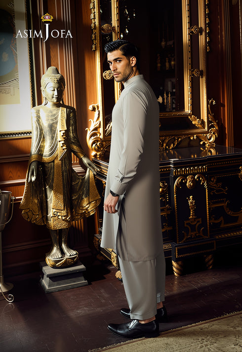 Asim Jofa Shalwar Kameez AJMBP-08 - 2PCS STITCHED