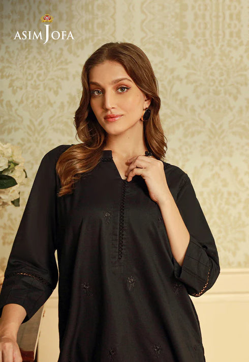 Asim Jofa Shirt AJFV-05 EMBROIDERED CAMBRIC 1PC STITCHED