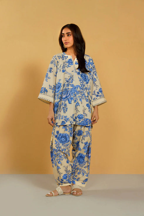 AlKaram Ready-to-Wear | SHIRT & SHALWAR - STITCHED