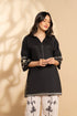 AlKaram Ready-to-Wear 2-Pc Stitched Outfit for Women β Cambric Shirt & Culotte