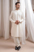 Muraqsh - Bosky White Plain Kurta Shalwar β Men | Ready-to-Wear
