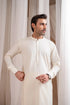 Muraqsh - Bosky White Plain Kurta Shalwar β Men | Ready-to-Wear