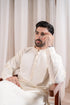 Muraqsh - Formal Bosky White Kurta Shalwar Embroidered β Men | Ready to Wear