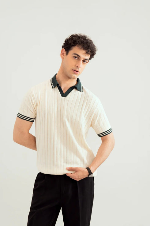 Muraqsh Johnny Resort Polo - Contrast Collar - Men