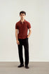 Muraqsh Wave Knitted Polo – Men | Ready-to-Wear
