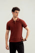 Muraqsh Wave Knitted Polo – Men | Ready-to-Wear