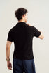 Muraqsh Wave Knitted Polo – Men | Ready-to-Wear