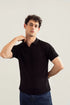 Muraqsh Wave Knitted Polo – Men | Ready-to-Wear
