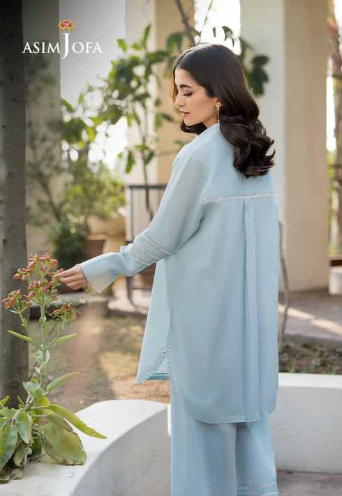 Asim Jofa Co-ord set AJPB-111 DYED CAMBRIC 2 PCS STITCHED