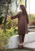 Asim Jofa Co-ord set AJPB-110 DYED CAMBRIC 2 PCS STITCHED
