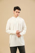Muraqsh Off White Textured Short Kurta – Men | Ready-to-Wear