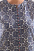 SAYA Striking Blue Silk-Touch Lyocell Stitched 2PC Suit