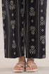 SAYA Printed Lawn Stitched 2-Piece Suit (Shirt & Trouser) – Black | Design