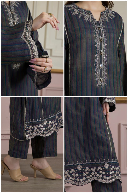 Zellbury - Embroidered Kurta Trouser - STITCHED 3386